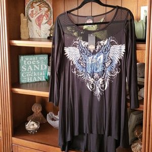 Harley Davidson tunic top